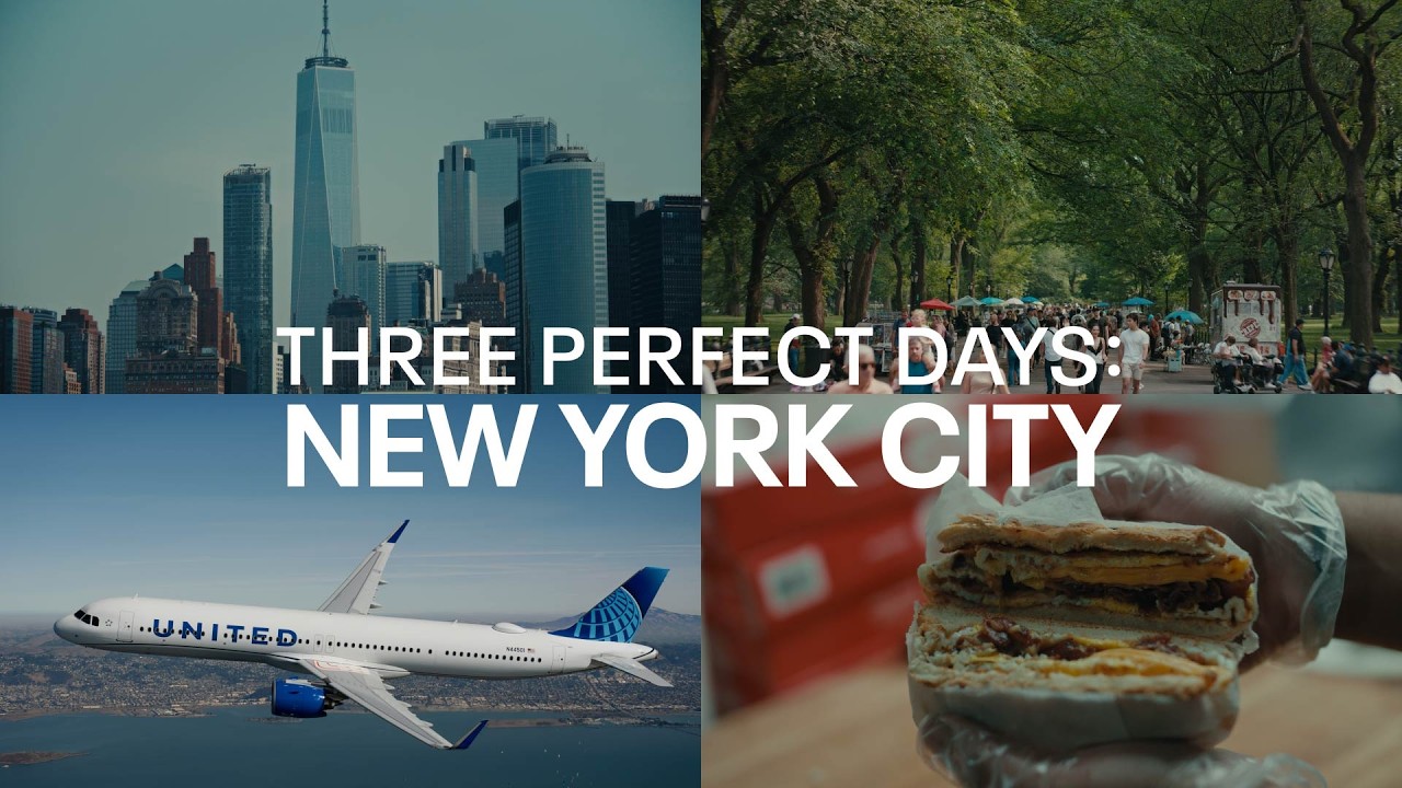 United — 3 Days in New York City: Travel Itinerary